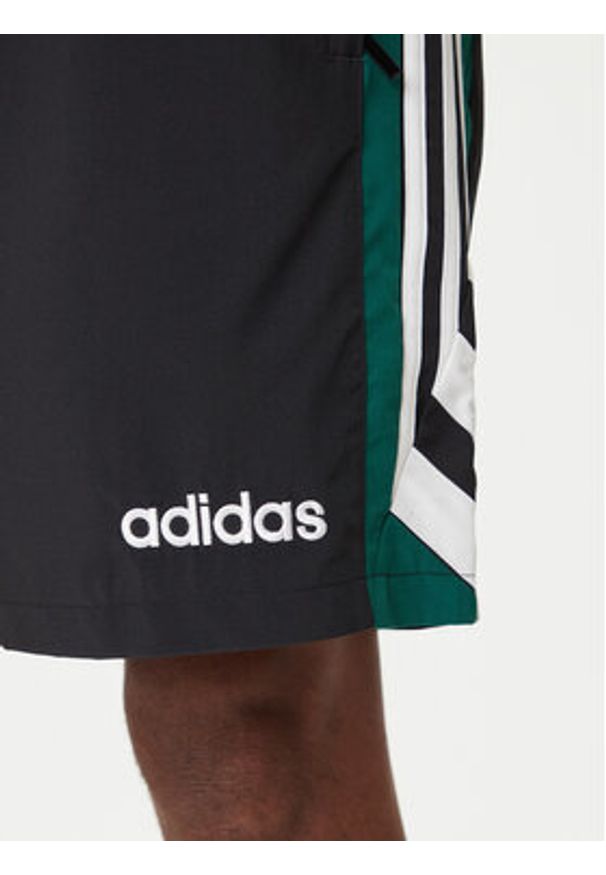 Adidas - adidas Szorty sportowe 90s Football JX3077 Czarny Loose Fit. Kolor: czarny. Materiał: syntetyk. Styl: sportowy