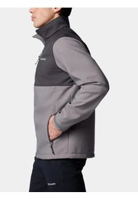 columbia - Kurtka Softshellowa Męska Columbia Ascender. Kolor: szary. Materiał: softshell. Sport: turystyka piesza