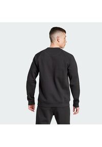 Adidas - adidas Bluza Trefoil Essentials IY4932 Czarny Regular Fit. Kolor: czarny. Materiał: bawełna #4