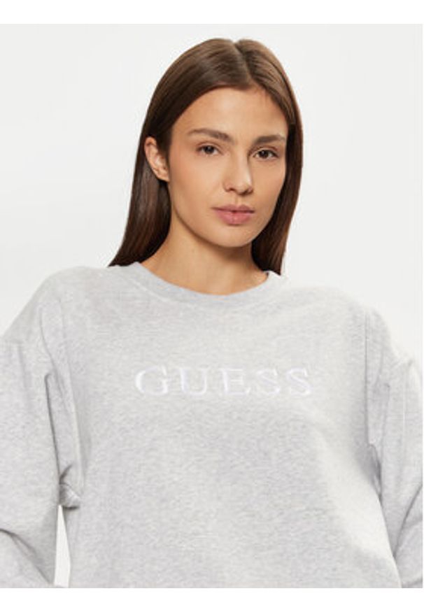 Guess Bluza O5RQ03 KCO31 Szary Regular Fit. Kolor: szary. Materiał: bawełna