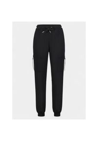 LUHTA - Joggery damskie Luhta Anjala. Kolor: czarny. Materiał: dresówka, materiał