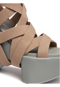 United Nude Sandały Boulder Bondage 1089493205 Beżowy. Kolor: beżowy. Materiał: materiał #3
