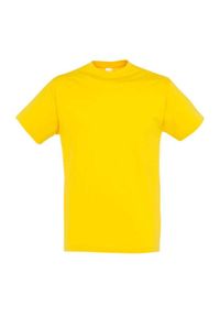 SOL'S - Koszulka Regent Dla Dorosłych Unisex. Kolor: żółty