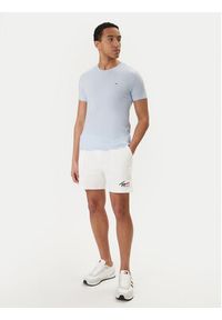 Tommy Jeans Szorty sportowe Signature DM0DM23017 Biały Regular Fit. Kolor: biały. Materiał: bawełna. Styl: sportowy #2
