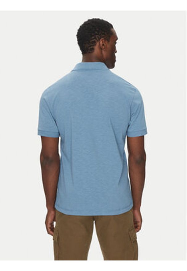 BOSS Polo 50536728 Niebieski Regular Fit. Typ kołnierza: polo. Kolor: niebieski. Materiał: bawełna