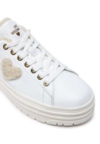 Love Moschino - LOVE MOSCHINO Sneakersy JA15366G0LIAR10A Biały. Kolor: biały. Materiał: skóra #3