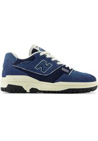 Buty damskie New Balance BBW550GH – niebieskie. Kolor: niebieski. Materiał: skóra, syntetyk, materiał. Szerokość cholewki: normalna