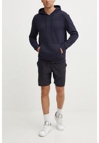 Guess - GUESS Granatowa bluza męska Aldwin. Typ kołnierza: kaptur. Kolor: niebieski #3