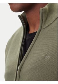 Mustang Kardigan Escondido 1016847 Zielony Regular Fit. Kolor: zielony. Materiał: bawełna