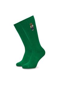 Polo Ralph Lauren Skarpety długie 449973049001 Kolorowy. Materiał: materiał, bawełna. Wzór: kolorowy