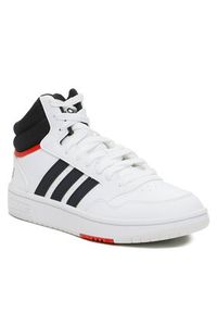 Adidas - adidas Sneakersy Hoops 3.0 Mid GY5543 Biały. Kolor: biały. Materiał: materiał #5