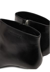 Patrizia Pepe Botki 8Y0132 L166 Czarny. Kolor: czarny. Materiał: skóra #2