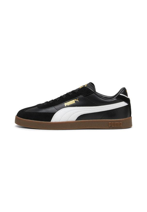 Buty do chodzenia męskie Puma Club Ii Era. Kolor: czarny. Materiał: skóra. Sport: turystyka piesza