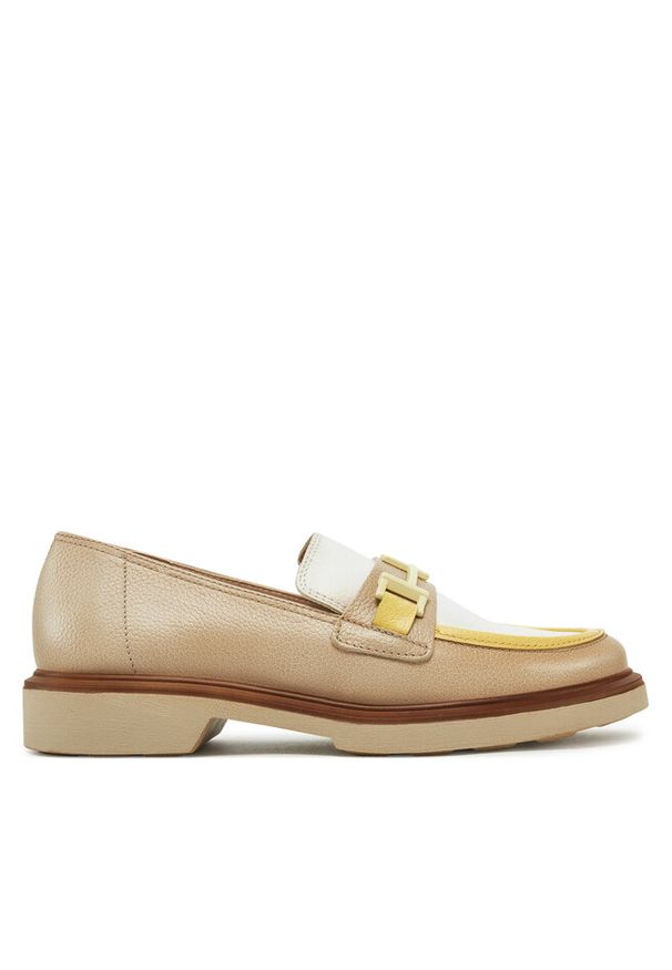 Loafersy Hispanitas. Kolor: beżowy