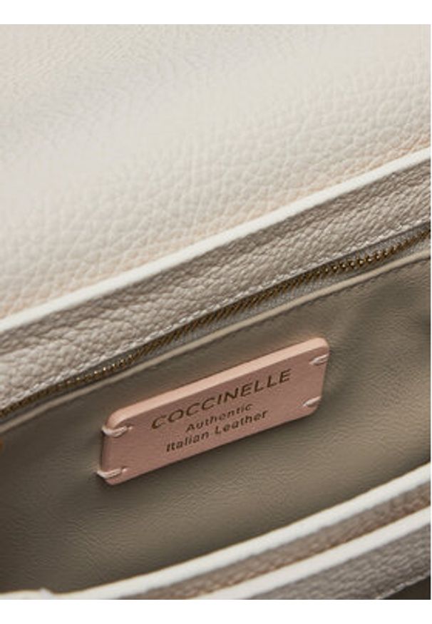 Coccinelle Torebka E1 SSL 15 01 01 Biały. Kolor: biały. Materiał: skórzane