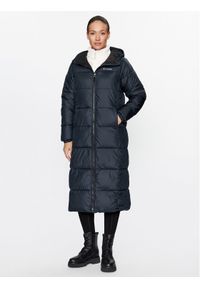 columbia - Columbia Kurtka zimowa Puffect™ Long Jacket Czarny Regular Fit. Kolor: czarny. Materiał: syntetyk. Sezon: zima