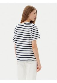 TOMMY HILFIGER - Tommy Hilfiger T-Shirt WW0WW44551 Granatowy Regular Fit. Kolor: niebieski. Materiał: bawełna #5