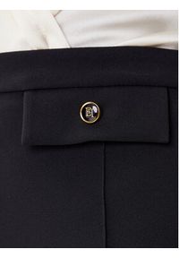 Elisabetta Franchi Spodnie materiałowe PA-121-56E2-V380 Czarny Regular Fit. Kolor: czarny. Materiał: syntetyk #3