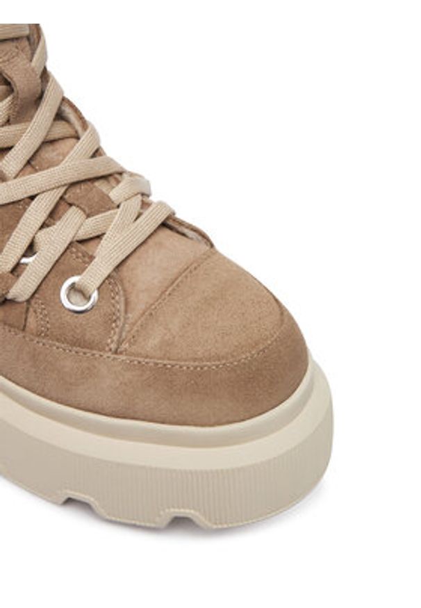 Inuikii Trzewiki Matilda Shearling 1002.002.0012 Beżowy. Kolor: beżowy. Materiał: skóra, zamsz