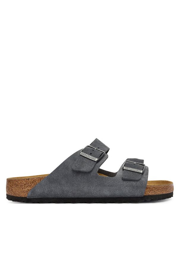 Klapki Birkenstock. Kolor: szary