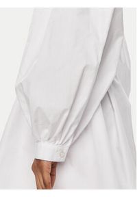 Pinko Sukienka codzienna Ace Ventura Abito 103723 A1XO Biały Regular Fit. Okazja: na co dzień. Kolor: biały. Materiał: bawełna. Typ sukienki: proste. Styl: casual