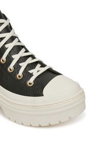 Converse Trampki Chuck Taylor All Star Lugged Heel Platform Gold A11500C Czarny. Kolor: czarny. Materiał: skóra. Obcas: na platformie