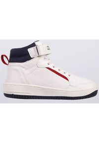 Buty do chodzenia dla dzieci Kappa Hailes. Zapięcie: rzepy. Kolor: biały, wielokolorowy. Materiał: guma, syntetyk, tkanina, materiał. Szerokość cholewki: normalna. Sport: turystyka piesza