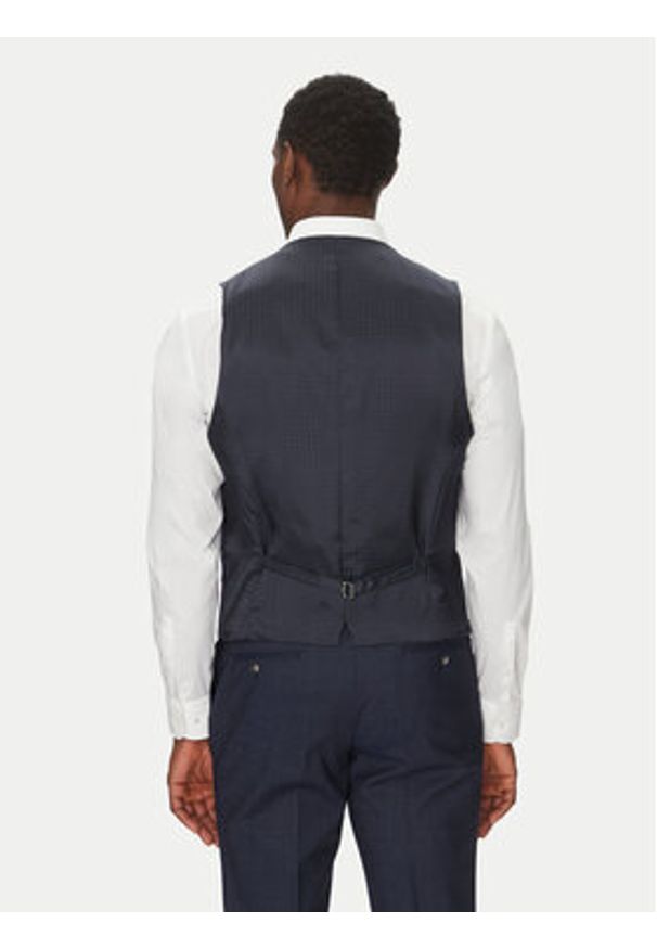 BOSS Garnitur Jeckson 50540768 Granatowy Regular Fit. Kolor: niebieski. Materiał: wełna