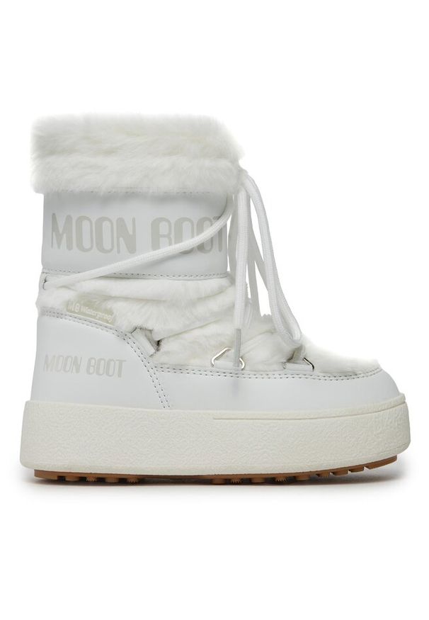 Śniegowce Moon Boot. Kolor: biały