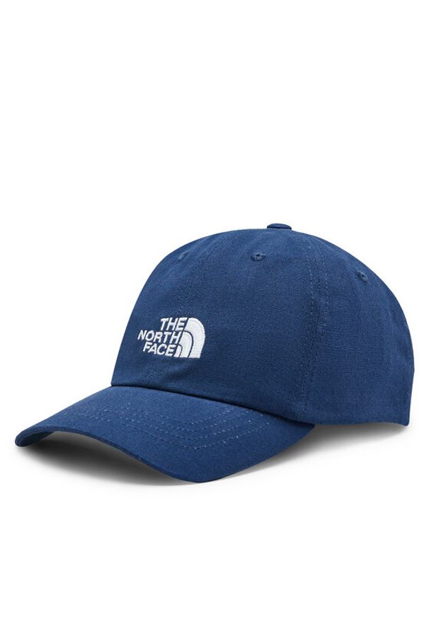 The North Face Czapka z daszkiem Norm NF0A3SH38K21 Granatowy. Kolor: niebieski. Materiał: materiał, bawełna