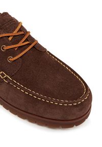 Polo Ralph Lauren Mokasyny Ranger Deck 812974979003 Brązowy. Kolor: brązowy. Materiał: zamsz, skóra