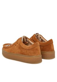 Clarks Półbuty Boxbee Walla. 26329295 Brązowy. Kolor: brązowy. Materiał: skóra, zamsz #2