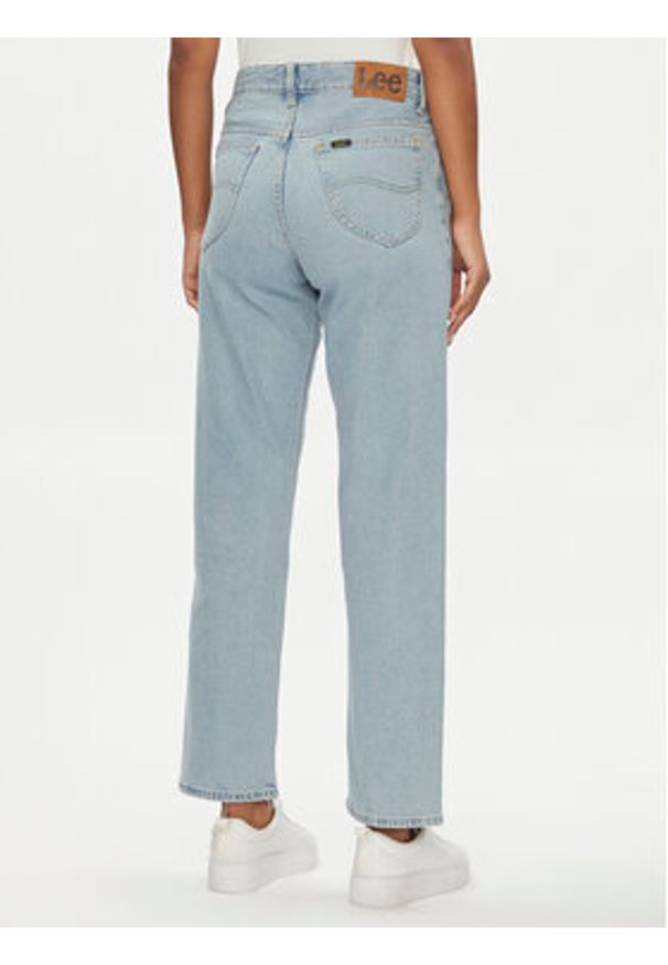 Lee Jeansy Rider Classic 112346314 Niebieski Straight Fit. Kolor: niebieski