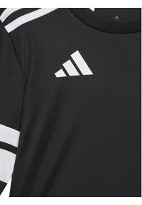Adidas - adidas Koszulka techniczna Squadra 25 Jersey JJ0047 Czarny Regular Fit. Kolor: czarny. Materiał: syntetyk