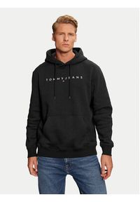 Tommy Jeans Bluza DM0DM20746 Czarny Regular Fit. Kolor: czarny. Materiał: bawełna #4