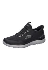 skechers - Buty SKECHERS SUMMITS-TOP RATE Czarny. Kolor: czarny. Materiał: syntetyk, tkanina