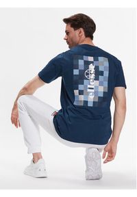 Ellesse T-Shirt Chello SHR17632 Granatowy Regular Fit. Kolor: niebieski. Materiał: bawełna #3