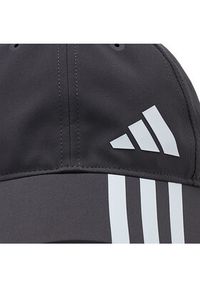 Adidas - adidas Czapka z daszkiem 3-Stripes AEROREADY Baseball Cap IC6569 Czarny. Kolor: czarny