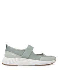 Rieker Sneakersy N8551-52 Zielony. Kolor: zielony. Materiał: materiał