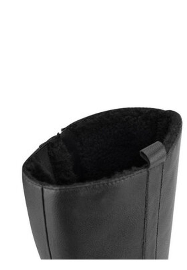 Rieker Oficerki Y9155-00 Czarny. Kolor: czarny. Materiał: skóra