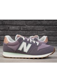 Buty damskie sportowe sneakersy New Balance GW500. Kolor: fioletowy, biały, wielokolorowy. Sport: turystyka piesza #2