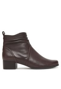 Botki Caprice. Kolor: brązowy #1