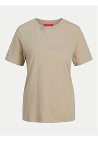 JJXX T-Shirt Isla 12255352 Szary Loose Fit. Kolor: szary. Materiał: bawełna #3