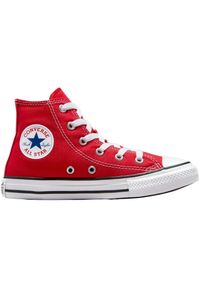 Buty sportowe dla dzieci Converse Chuck Taylor All Star. Okazja: na co dzień. Kolor: czerwony. Materiał: materiał. Model: Converse All Star