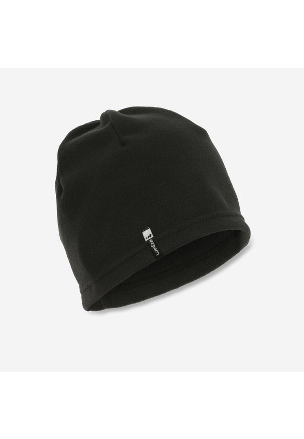 WEDZE - Czapka narciarska dla dzieci Wedze Firstheat. Kolor: czarny. Materiał: poliester, materiał. Sezon: zima. Styl: sportowy