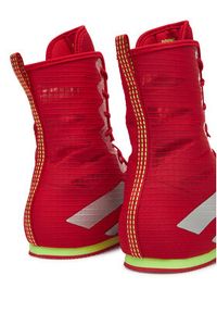 Adidas - adidas Buty bokserskie Box Hog 4 JP9846 Czerwony. Kolor: czerwony. Materiał: materiał #3