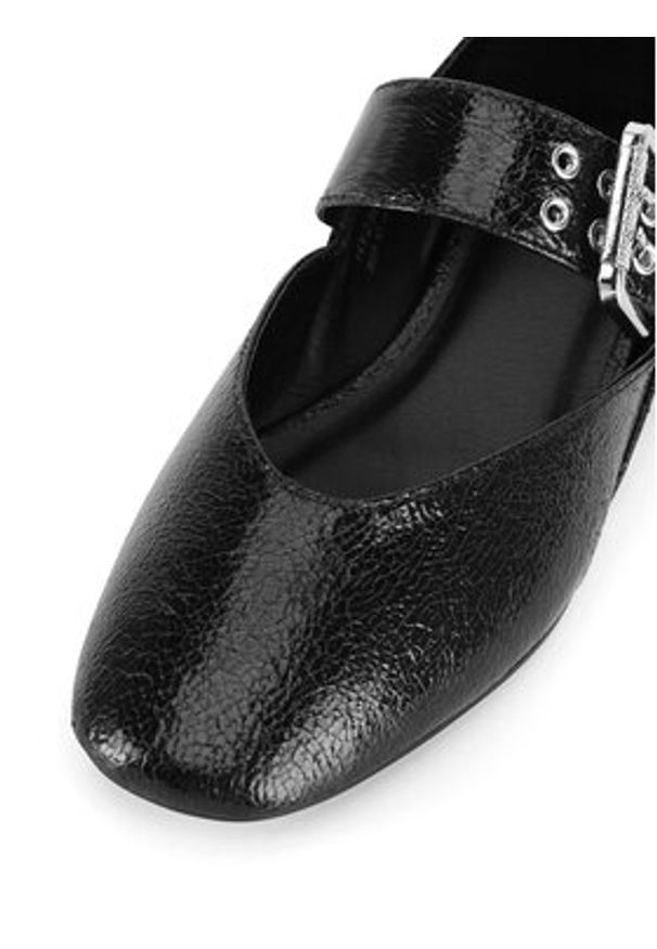 DeeZee Baleriny HY23066-1 Czarny. Kolor: czarny. Materiał: syntetyk, materiał