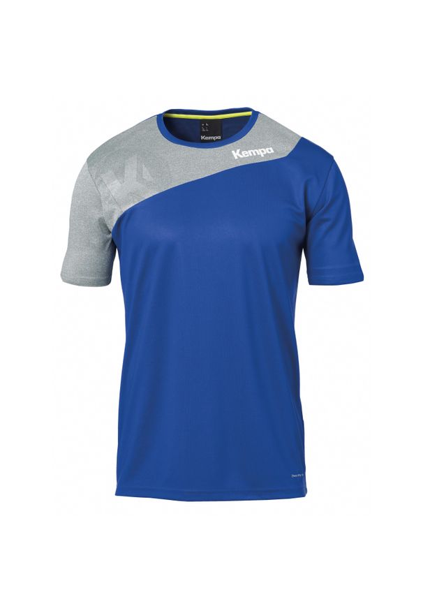 KEMPA - Koszulka dziecięca Kempa Core 2.0. Kolor: wielokolorowy, niebieski, szary. Materiał: materiał