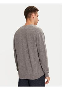 United Colors of Benetton - United Colors Of Benetton Kardigan 1002U601B Szary Regular Fit. Kolor: szary. Materiał: wełna
