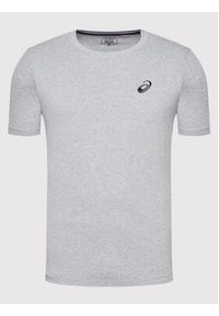 Asics T-Shirt Small Chest Logo 2031A985 Szary Regular Fit. Kolor: szary. Materiał: syntetyk #4